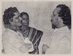 Pt Jagdish Prasad with Ravi Shankar